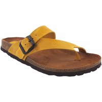 Topánky Žena Univerzálna športová obuv Interbios Dámske sandále  7119 horčicové Žltá