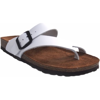 Topánky Žena Univerzálna športová obuv Interbios Dámske sandále  7119 biele Biela