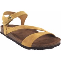 Topánky Žena Univerzálna športová obuv Interbios Dámske sandále  7219 horčicové Žltá