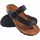 Topánky Muž Univerzálna športová obuv Interbios INTER BIOS 9511 čierne pánske sandále Čierna