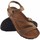 Topánky Žena Univerzálna športová obuv Interbios Dámske sandále INTER BIOS 7219 béžové Hnedá