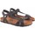 Topánky Muž Univerzálna športová obuv Interbios Pánske sandále INTER BIOS 9562 hnedé Hnedá