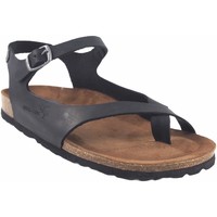 Topánky Žena Univerzálna športová obuv Interbios Dámske sandále  7164 čierne Čierna