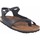 Topánky Žena Univerzálna športová obuv Interbios Dámske sandále INTER BIOS 7164 čierne Čierna