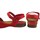 Topánky Žena Univerzálna športová obuv Interbios INTER BIOS 4458 červené dámske sandále Červená