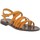 Topánky Žena Sandále Iota 539 Oranžová