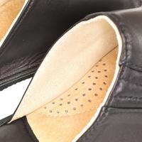 Topánky Muž Papuče Just Mazzoni Luxusné pánske čierne kožené papuče GERRY čierna