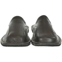 Topánky Muž Papuče Just Mazzoni Luxusné pánske čierne kožené papuče ALBERT čierna