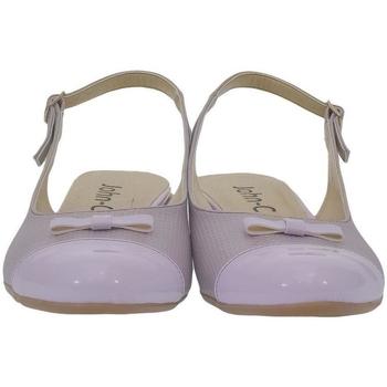 Topánky Žena Sandále John-C Dámske fialové sandále EVELINE fialová