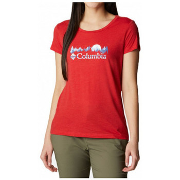 Oblečenie Žena Tričká a polokošele Columbia T-shirt grafica  Daisy  Days™ Červená