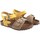 Topánky Dievča Univerzálna športová obuv Interbios Detská sandálka INTER BIOS 7148n horčicová Žltá