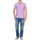 Oblečenie Muž Košele s krátkym rukávom Ben Sherman BEMA00487S Ružová / Modrá