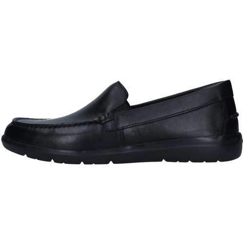 Topánky Muž Mokasíny Geox U043QE00085 Čierna