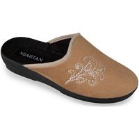 Topánky Žena Papuče Mjartan Dámske béžové papuče  CAMILIA ťavia