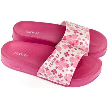 Topánky Žena športové šľapky Wink Dámske ružovo-biele šľapky MISCHA ružová