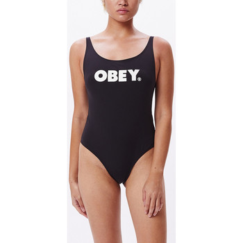 Oblečenie Žena Plavky jednodielne Obey bold 3 Čierna
