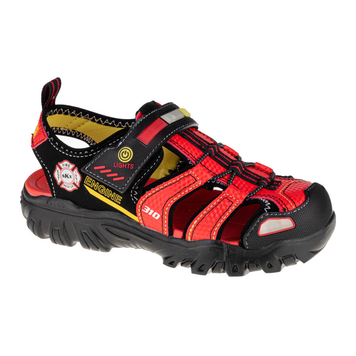 Topánky Chlapec Športové sandále Skechers Damager III Sandal Červená