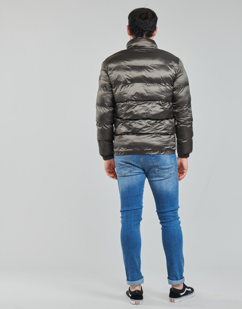 Guess PUFFA THERMO QUILTING JACKET Hnedá