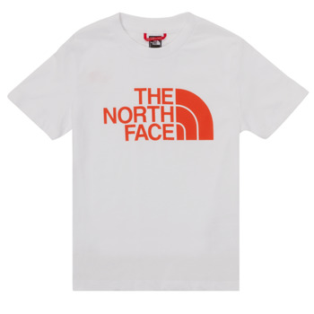 Oblečenie Chlapec Tričká s krátkym rukávom The North Face EASY TEE SS Biela