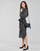 Oblečenie Žena Dlhé šaty Lauren Ralph Lauren RYNETTA-LONG SLEEVE-CASUAL DRESS Čierna