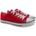 Topánky Žena Univerzálna športová obuv Bienve Dámske plátno  ca01 červené Červená