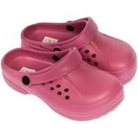 Topánky Deti Šľapky John-C Detské ružové crocsy BASIC ružová