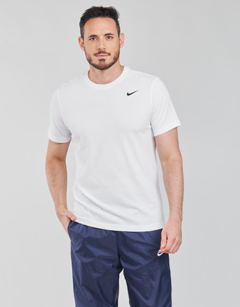 Oblečenie Muž Tričká s krátkym rukávom Nike NIKE DRI-FIT Biela / Čierna