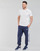 Oblečenie Muž Tričká s krátkym rukávom Nike NIKE DRI-FIT Biela / Čierna