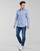Oblečenie Muž Košele s dlhým rukávom Tommy Jeans TJM ORIGINAL STRETCH SHIRT Modrá