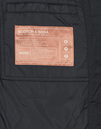 Scotch & Soda WATER-REPELLENT SHIRT Čierna