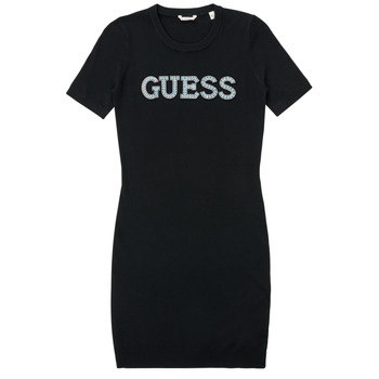 Oblečenie Dievča Krátke šaty Guess TRENI Čierna