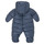 Oblečenie Chlapec Vyteplené bundy Petit Bateau TECHA Modrá / Biela