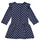 Oblečenie Dievča Krátke šaty Petit Bateau DERRY Modrá / Biela