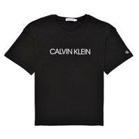 Oblečenie Dievča Tričká s krátkym rukávom Calvin Klein Jeans CASSY Čierna