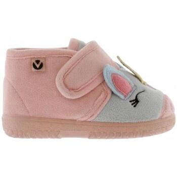 Topánky Deti Detské papuče Victoria Baby 05119 - Ballet Ružová