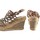 Topánky Žena Univerzálna športová obuv Olivina Dámske sandále BEBY 19063 béžové Biela
