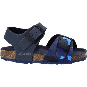 Topánky Deti Sandále Grunland SB1646 Modrá
