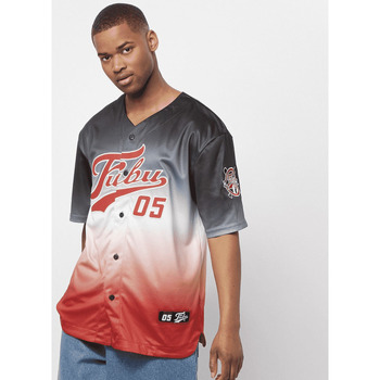 Oblečenie Muž Tričká s krátkym rukávom Fubu Maillot  Varsity Baseball Čierna