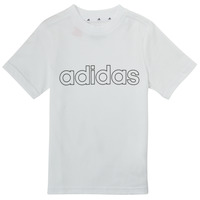 Oblečenie Chlapec Tričká s krátkym rukávom adidas Performance ALBA Biela