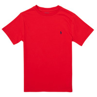 Oblečenie Dievča Tričká s krátkym rukávom Polo Ralph Lauren NOUVILE Červená
