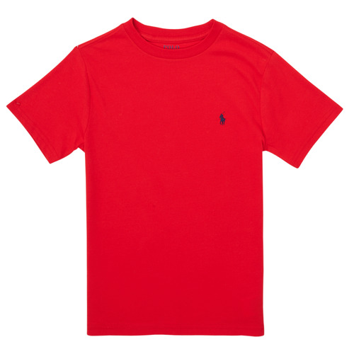 Oblečenie Deti Tričká s krátkym rukávom Polo Ralph Lauren NOUVILE Červená