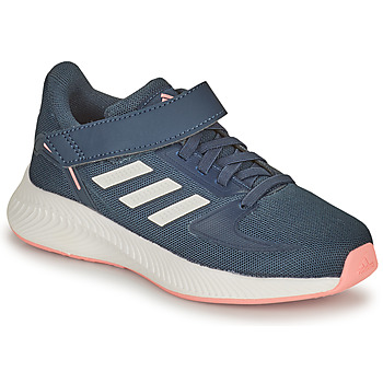 Topánky Dievča Bežecká a trailová obuv adidas Performance RUNFALCON 2.0 C Námornícka modrá / Ružová