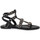 Topánky Žena Sandále Mosaic 3010 VITELLO NERO Čierna