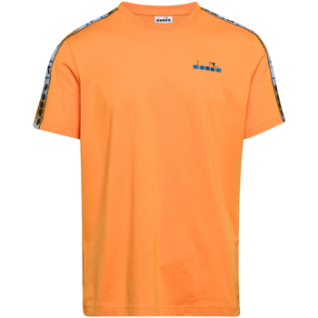 Oblečenie Muž Tričká s krátkym rukávom Diadora 502176085 Oranžová