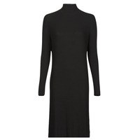 Oblečenie Žena Dlhé šaty G-Star Raw RIB MOCK SLIM DRESS Čierna