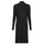 Oblečenie Žena Dlhé šaty G-Star Raw RIB MOCK SLIM DRESS Čierna