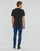 Oblečenie Muž Tričká s krátkym rukávom Calvin Klein Jeans SS CREW NECK Čierna