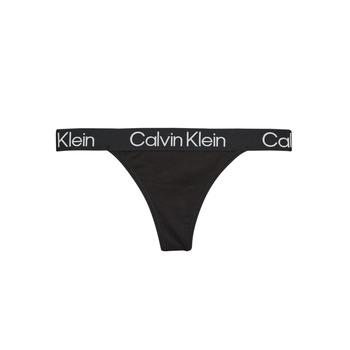 Spodná bielizeň Žena String Calvin Klein Jeans THONG Čierna
