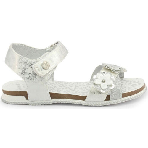 Topánky Muž Sandále Shone L6133-036 White/Silver Biela