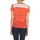Oblečenie Žena Tričká s krátkym rukávom Eleven Paris EDMEE Béžová / Oranžová
